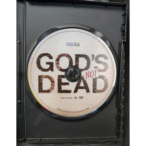 Gods Not Dead DVD 2013 Pure Flix Drama Faith Based Inspirational Movie Complete - Picture 10 of 10